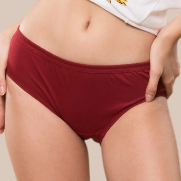 Aphro Women Solid Colour Hipster Panty | Premium Cotton Women Underwear | Soft Stretchable Mid Rise Brief Panty | Comfortable Daily Wear Innerwear for Women