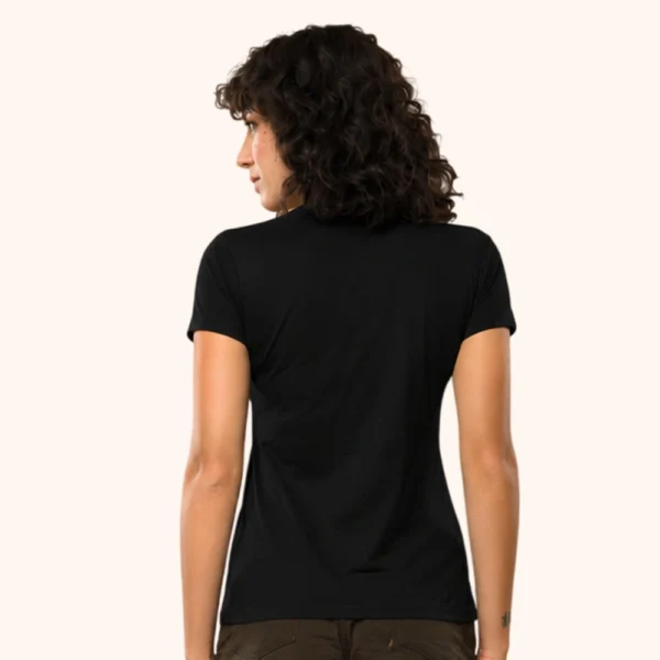 Aphro Women Round Neck T-Shirt | Solid Cotton Casual Printed T-shirt for Women | Front Print Graphic Tee | Stylish Half Sleeve T-shirt for Gym, Sports, Casual Wear