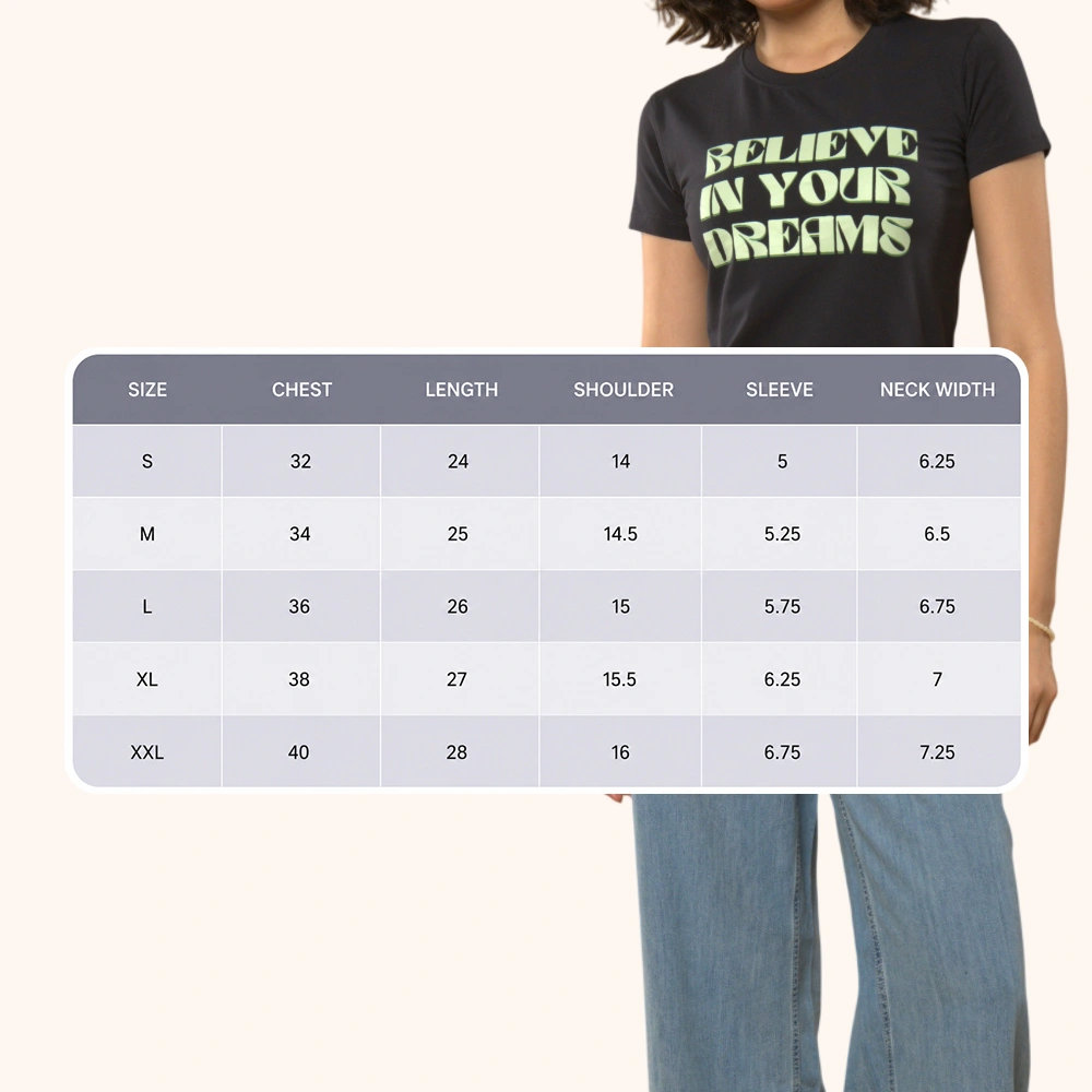 Aphro Women Round Neck T-Shirt | Solid Cotton Casual Printed T-shirt for Women | Front Print Graphic Tee | Stylish Half Sleeve T-shirt for Gym, Sports, Casual Wear